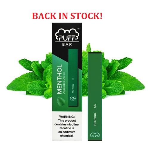 Puff Bars Menthol 5% | Long Island Vape Shop | Surreal Vapors